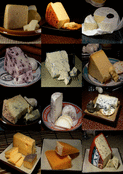 Mosa&iuml;que gourmande de fromages d'exception